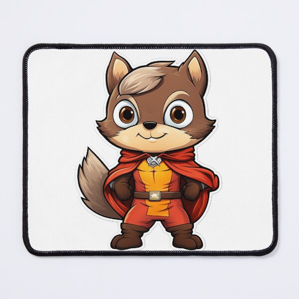 Item preview, Tail-Wind Warriors: Celebrate Squirrel Superheroes with Redbubble designed and sold by digizonebydas.