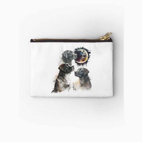 Item preview, Black Dudley Labrador Howling at the Moon Gift Cute Dudley Lab For Dog Lovers and Lab Owners designed and sold by HosvPrint .s.