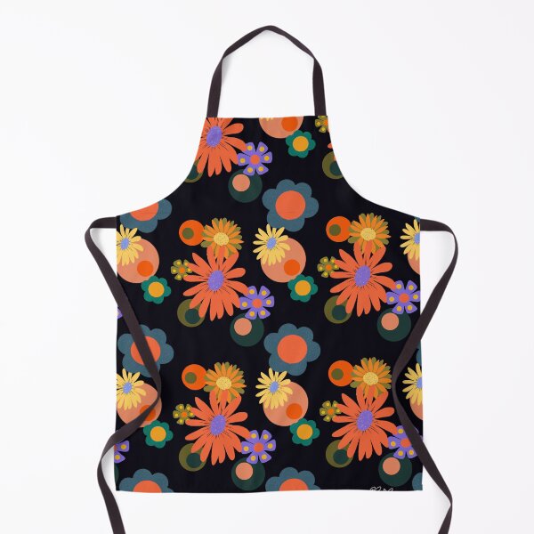 Item preview, 70s Inspired Floral Print  designed and sold by Rosina Rose.