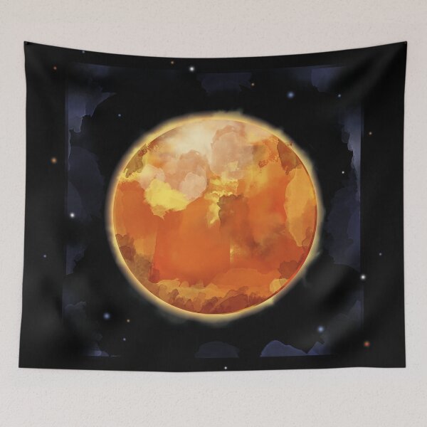 Item preview, UY Scuti Star pintada en acuarelas designed and sold by 0ut0fSpace.