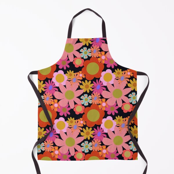 Item preview, 70s Inspired Floral Print  designed and sold by Rosina Rose.