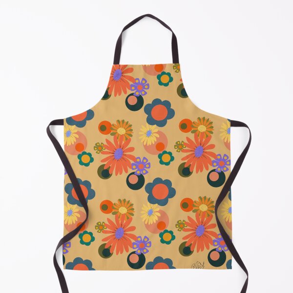 Item preview, 70s Inspired Floral Print  designed and sold by Rosina Rose.