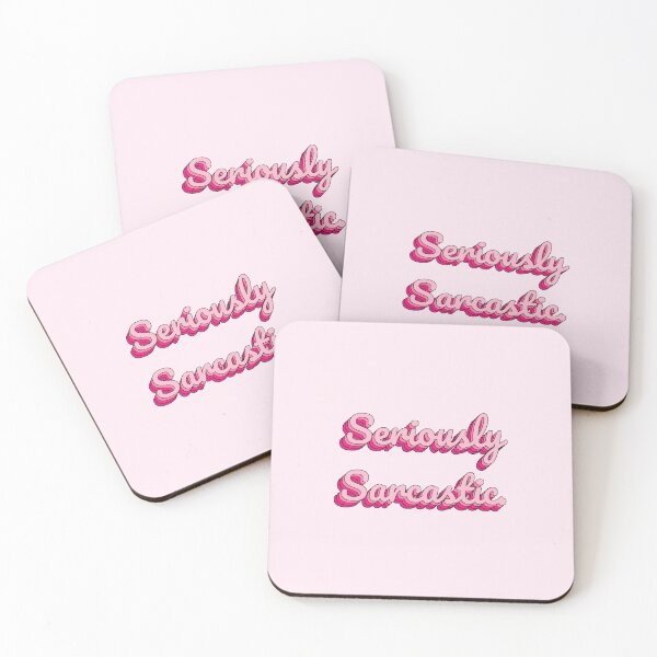 Item preview, Seriously Sarcastic. designed and sold by QuoteQuest.