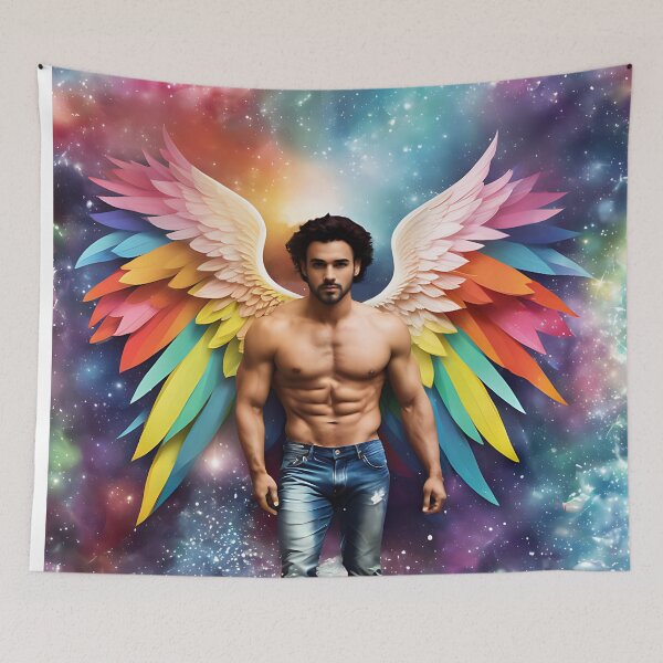 Item preview, Man angel designed and sold by fantasyMASTER.
