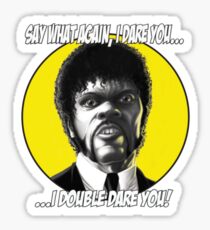 Jules quotes - Pulp Fiction Sticker