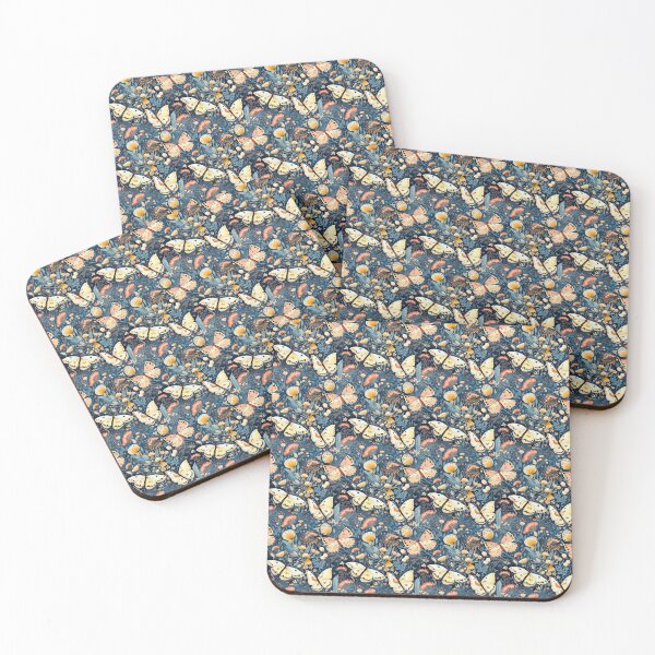 Item preview, Butterflies and Flora designed and sold by MidArtFusion.