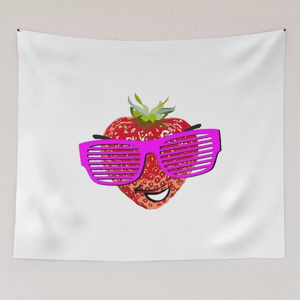 Item preview, Strawberry sunglasses fruit fruits designed and sold by Helen-Storm.