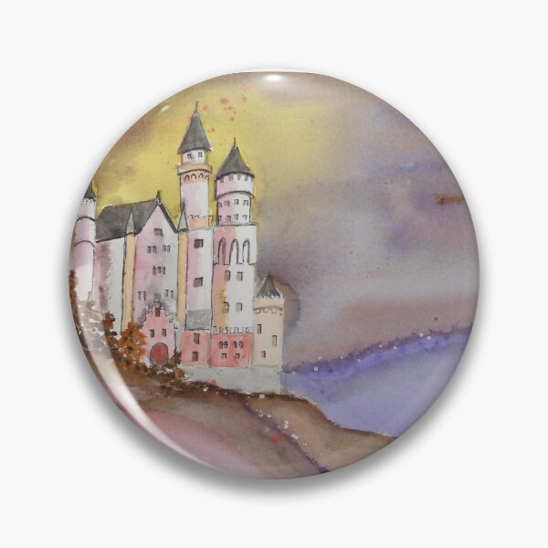 Item preview, Castle and the Village designed and sold by FrancesArt.