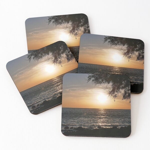 Item preview, Beach sunset with tree, Patmos designed and sold by paulboizot.