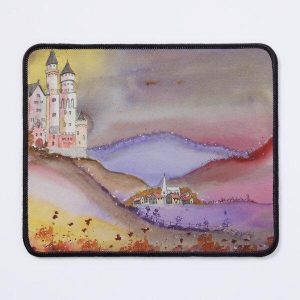 Item preview, Castle and the Village designed and sold by FrancesArt.