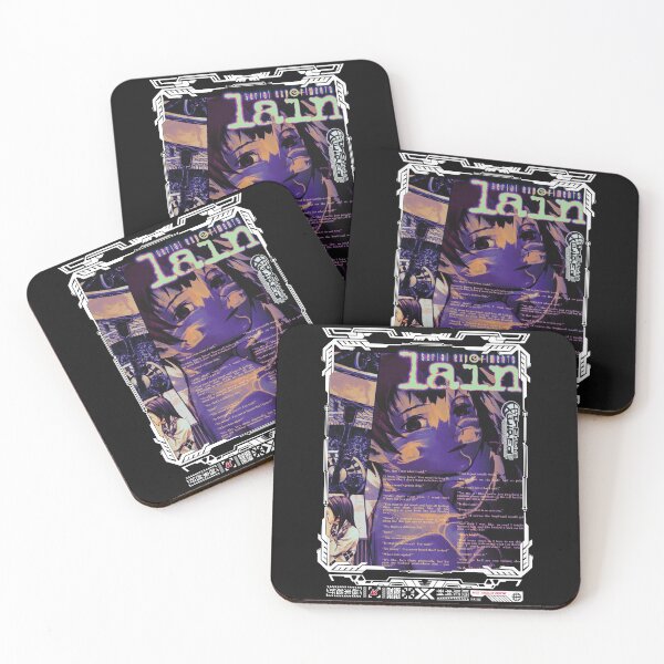 Item preview, Serial Experiments Lain, The Wired, Virtual Girl, Black and White designed and sold by Kai Multiverse.