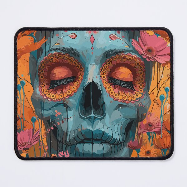 Item preview, The Flowers - Skull, skeleton, skull, flowers designed and sold by HIGUMAX.