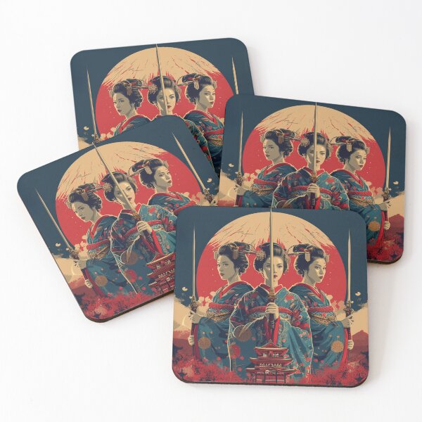 Item preview, Crimson Resolve: Geisha Guardians designed and sold by dungeonwarriors.