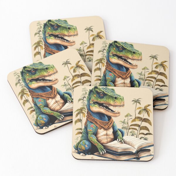 Item preview, reading dinosaur designed and sold by Vilemo.