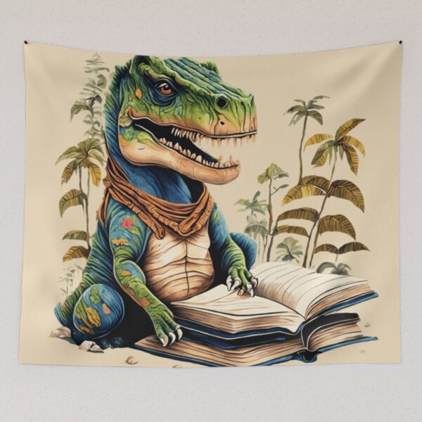 Item preview, reading dinosaur designed and sold by Vilemo.