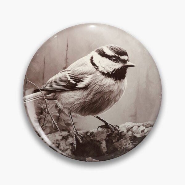 Artikelvorschau, Bergmeise: Vogeldruck entworfen und verkauft von Existentialidea.