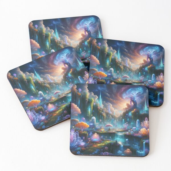 Item preview, Mystic Luminescence: Enchanted Cosmic Garden designed and sold by nuxn.