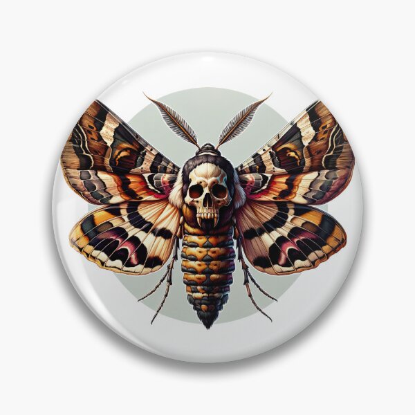 Item preview, Death Moth Illustration designed and sold by digital-savant.