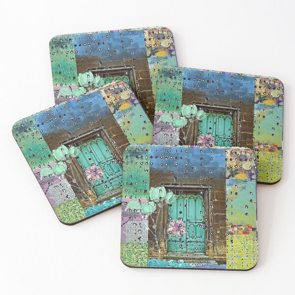 Item preview, Teal Door Abstract Art designed and sold by Sheree Burlington.