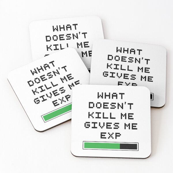 Item preview, What doesn't kill me Gives me EXP designed and sold by gundrengames.