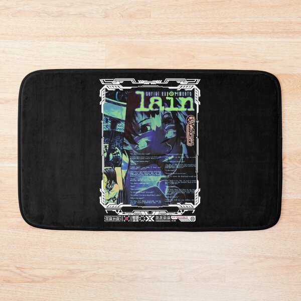 Item preview, Serial Experiments Lain, The Wired, Virtual Girl, Black and White designed and sold by Kai Multiverse.