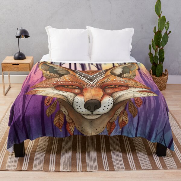 Item preview, Folk fox designed and sold by Vilemo.