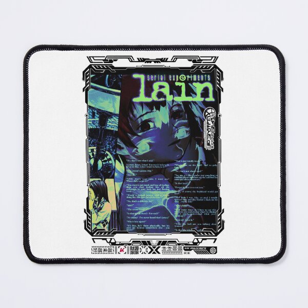Item preview, Serial Experiments Lain, The Wired, Virtual Girl, Black and White designed and sold by Kai Multiverse.