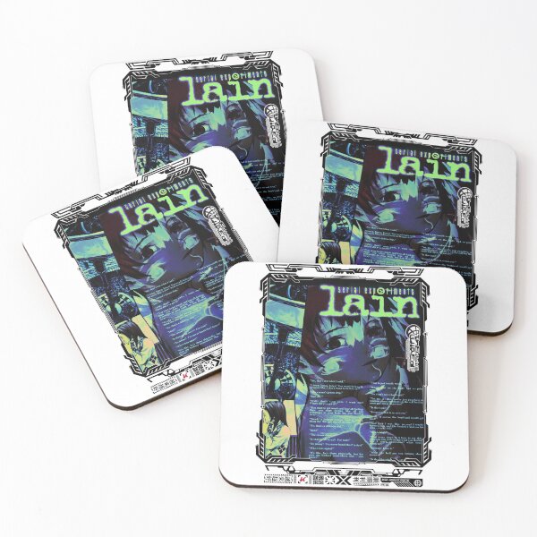 Item preview, Serial Experiments Lain, The Wired, Virtual Girl, Black and White designed and sold by Kai Multiverse.