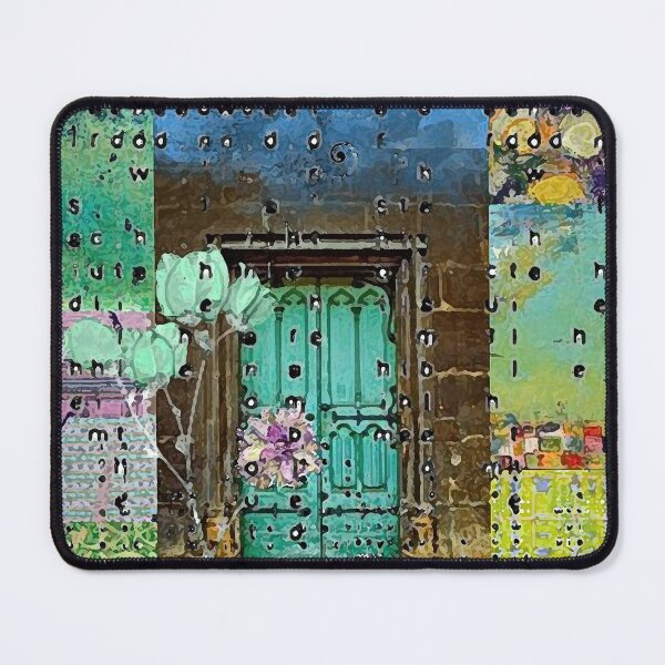 Item preview, Teal Door Abstract Art designed and sold by Sheree Burlington.