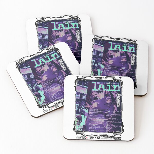 Item preview, Copy of Serial Experiments Lain, The Wired, Virtual Girl, Black and White designed and sold by Kai Multiverse.