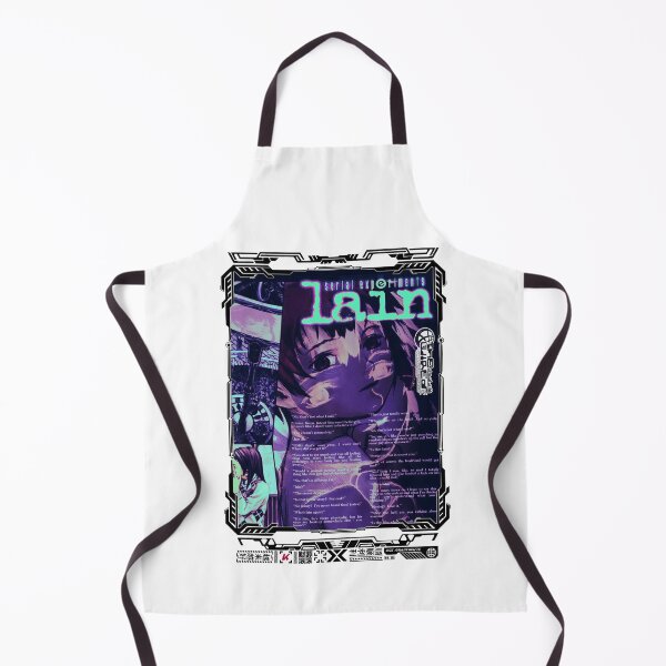 Item preview, Copy of Serial Experiments Lain, The Wired, Virtual Girl, Black and White designed and sold by Kai Multiverse.