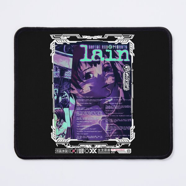 Item preview, Serial Experiments Lain, The Wired, Virtual Girl, Black and White designed and sold by Kai Multiverse.