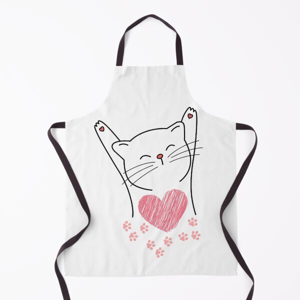 Item preview, Happy Cat Heart And Paws designed and sold by Psycho-Crazy.