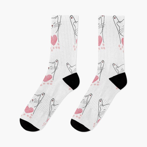 Item preview, Happy Cat Heart And Paws designed and sold by Psycho-Crazy.