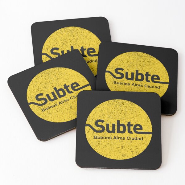 Item preview, Subte de Buenos Aires Subway Underground Metro Train Logo designed and sold by Maljonic.