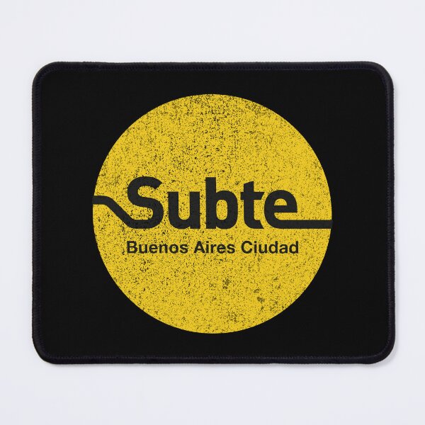 Item preview, Subte de Buenos Aires Subway Underground Metro Train Logo designed and sold by Maljonic.