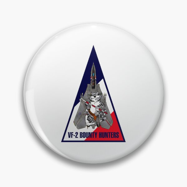 Item preview, US Navy Grumman F-14 Tomcat Fighter Squadron 2 (VF-2) "Bounty Hunters" designed and sold by MilitaryPlus.