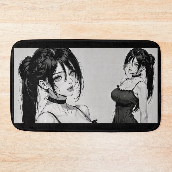 Item preview, Cute Lady in Cute Dress Black/White  designed and sold by NPC-Trader.