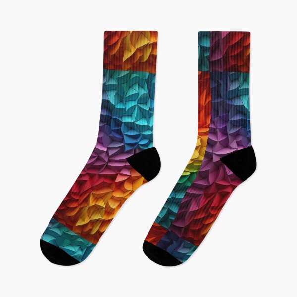 Item preview, DMT Art ... Rainbow Tessellation designed and sold by TheGlassPortal.