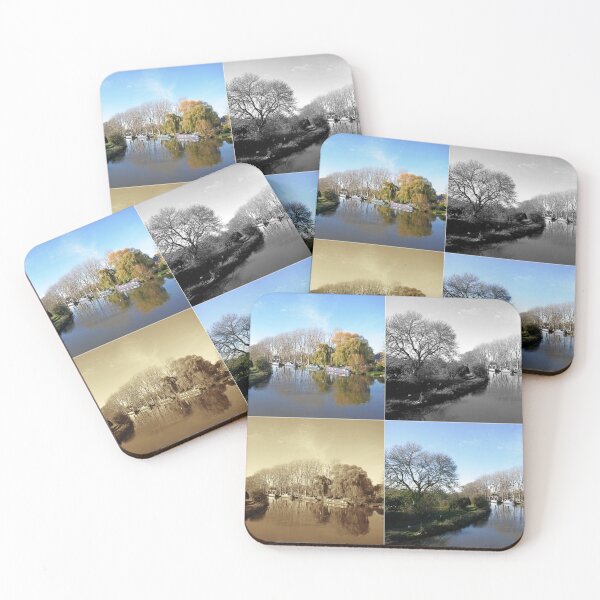 Item preview, River Thames at Lechlade montage designed and sold by paulboizot.