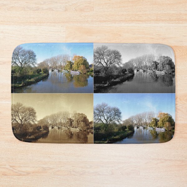 Item preview, River Thames at Lechlade montage designed and sold by paulboizot.