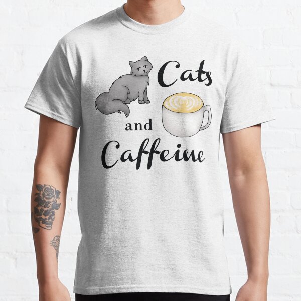 Cats and Caffeine Classic T-Shirt