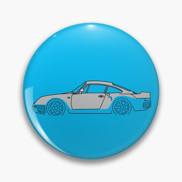 Item preview, Supercar profile with boxer engine designed and sold by MiQuintaRuta.