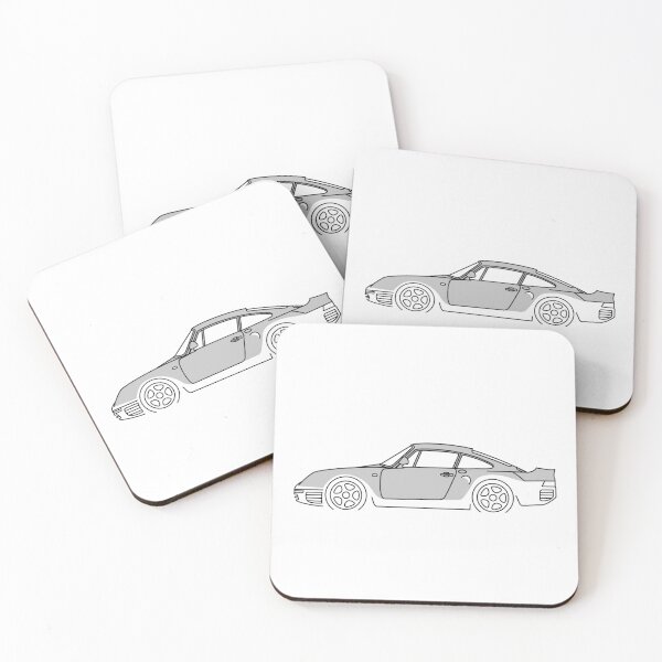 Item preview, Supercar profile with boxer engine designed and sold by MiQuintaRuta.