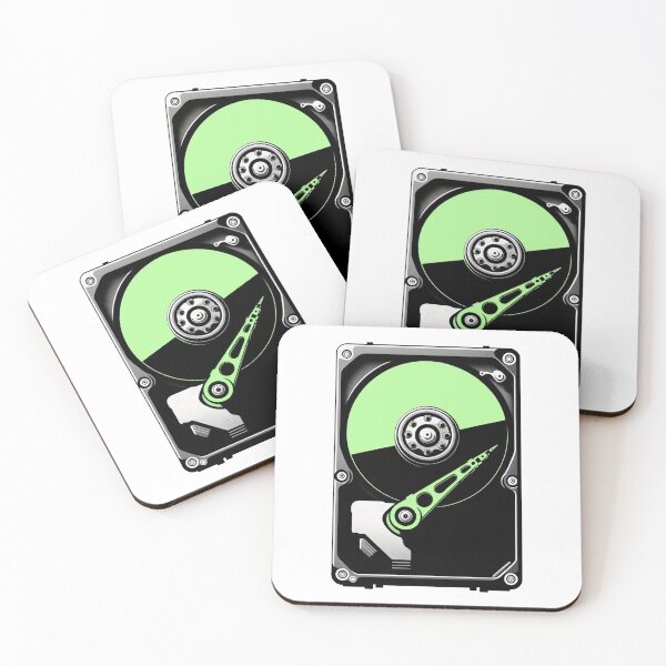 Item preview, Computer Hard Drive Colour Collection in Green designed and sold by Andrew Frelas.