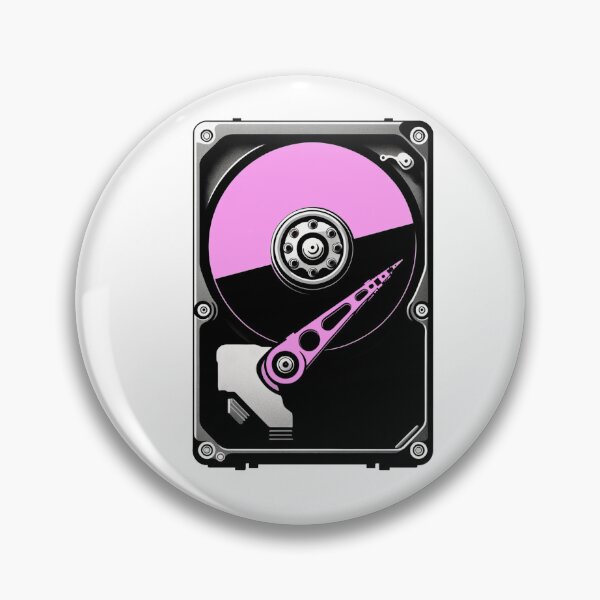 Item preview, Computer Hard Drive Colour Collection in Pink designed and sold by Andrew Frelas.
