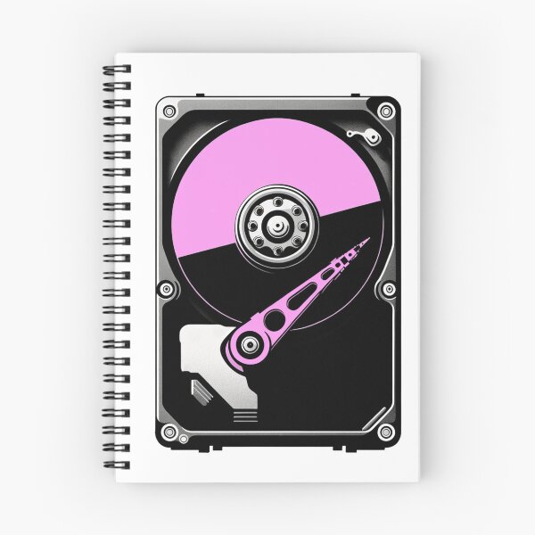 Item preview, Computer Hard Drive Colour Collection in Pink designed and sold by Andrew Frelas.