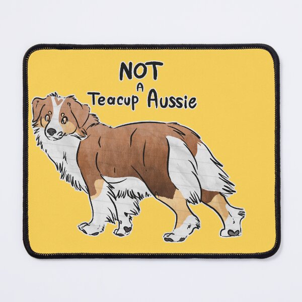 Item preview, Miniature American Shepherd- NOT A Teacup Aussie! (Docked / Red Tricolor) designed and sold by Sparklepupfaeri.