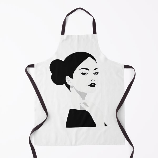 Item preview, Beautiful woman with ponytail hairstyle designed and sold by Lufka.