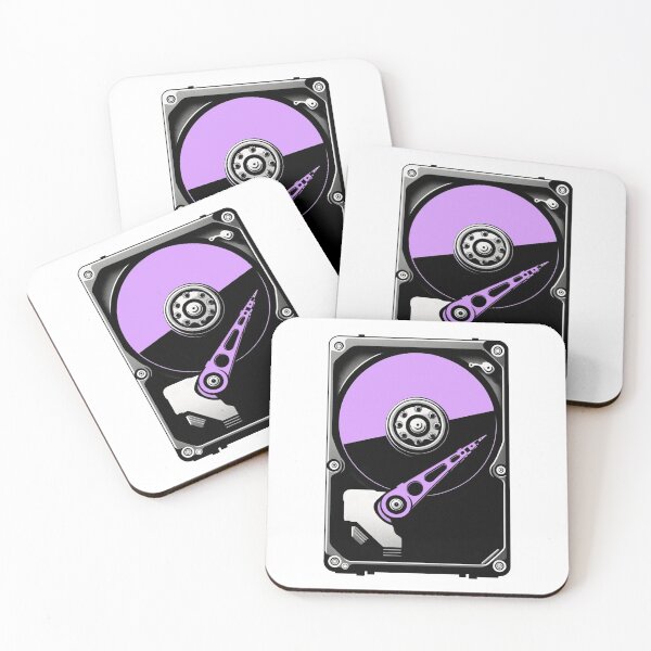 Item preview, Computer Hard Drive Colour Collection in Purple designed and sold by Andrew Frelas.